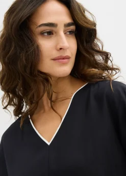 bonprix Blouse en viscose fluide|Femme Chemisiers