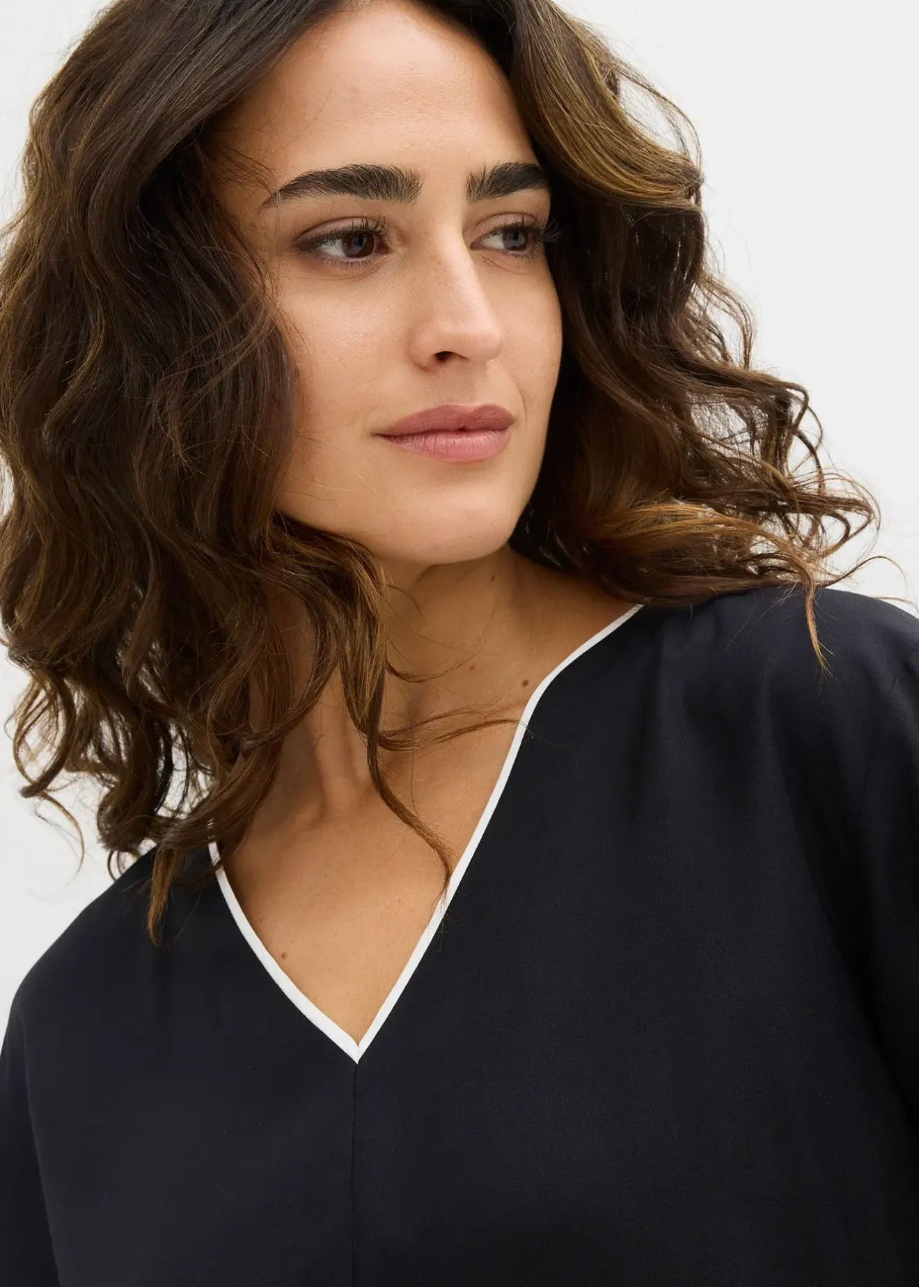 bonprix Blouse en viscose fluide|Femme Chemisiers