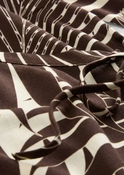 bonprix Blouse kimono aspect lin|Femme Chemisiers