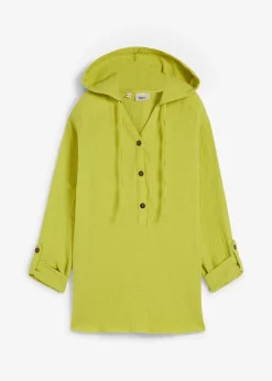 bonprix Blouse légère en gaze de coton|Femme Chemisiers