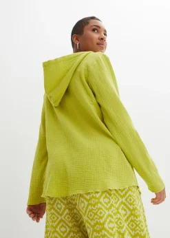 bonprix Blouse légère en gaze de coton|Femme Chemisiers