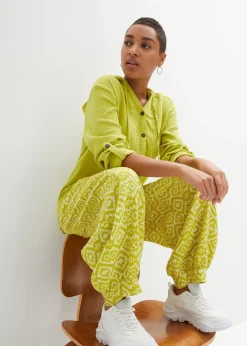 bonprix Blouse légère en gaze de coton|Femme Chemisiers