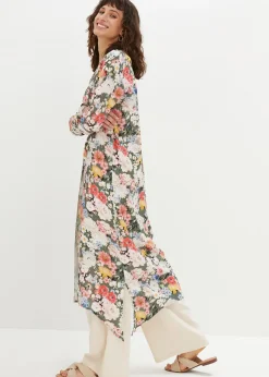 bonprix Blouse longue en viscose fluide|Femme Chemisiers