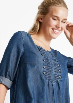bonprix Blouse manches coudes|Femme Chemisiers