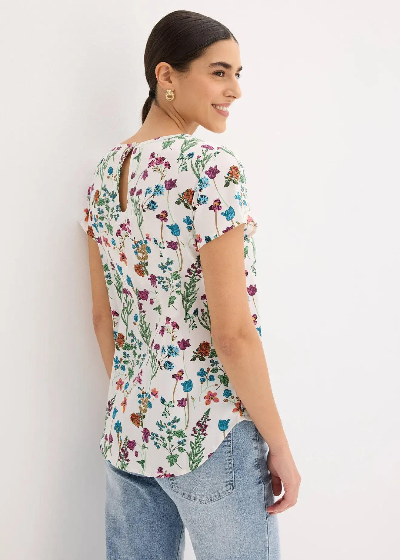 Femme bonprix Chemisiers|Blouse manches courtes