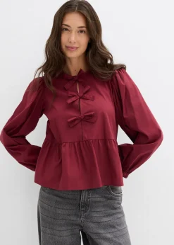 Femme bonprix Chemisiers|Blouse ornée de nœuds