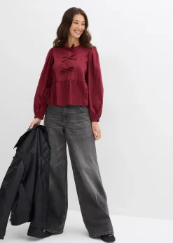 Femme bonprix Chemisiers|Blouse ornée de nœuds