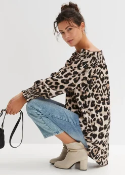 bonprix Blouse plus longue derrière|Femme Chemisiers