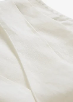 Femme bonprix Premium|Chemisiers|Blouse sans manches 100 % lin à encolure croisée