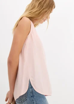 Femme bonprix Chemisiers|T-Shirts & Tops|Blouse sans manches en viscose douce