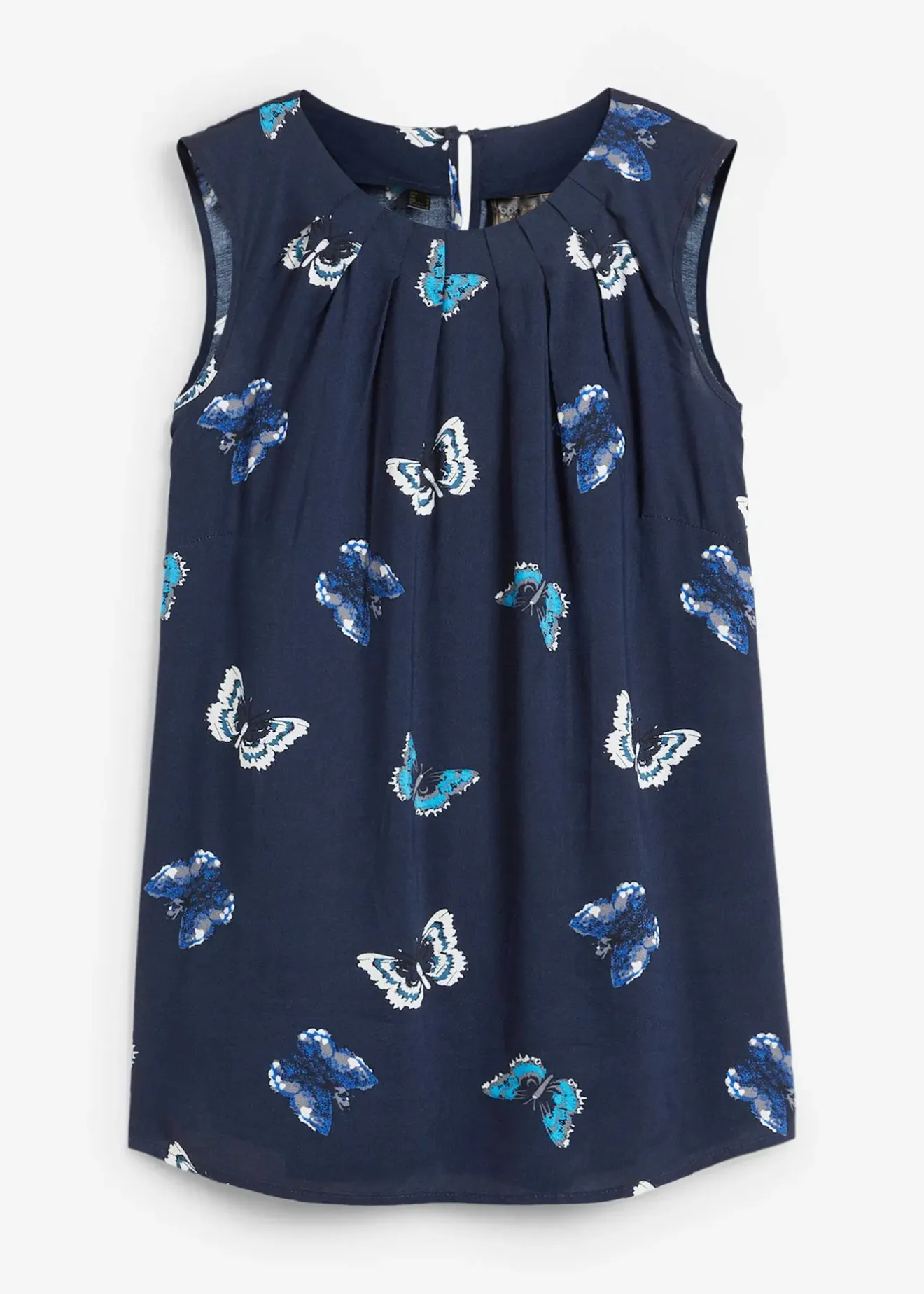 bonprix Blouse sans manches en viscose fluide|Femme Chemisiers|T-Shirts & Tops