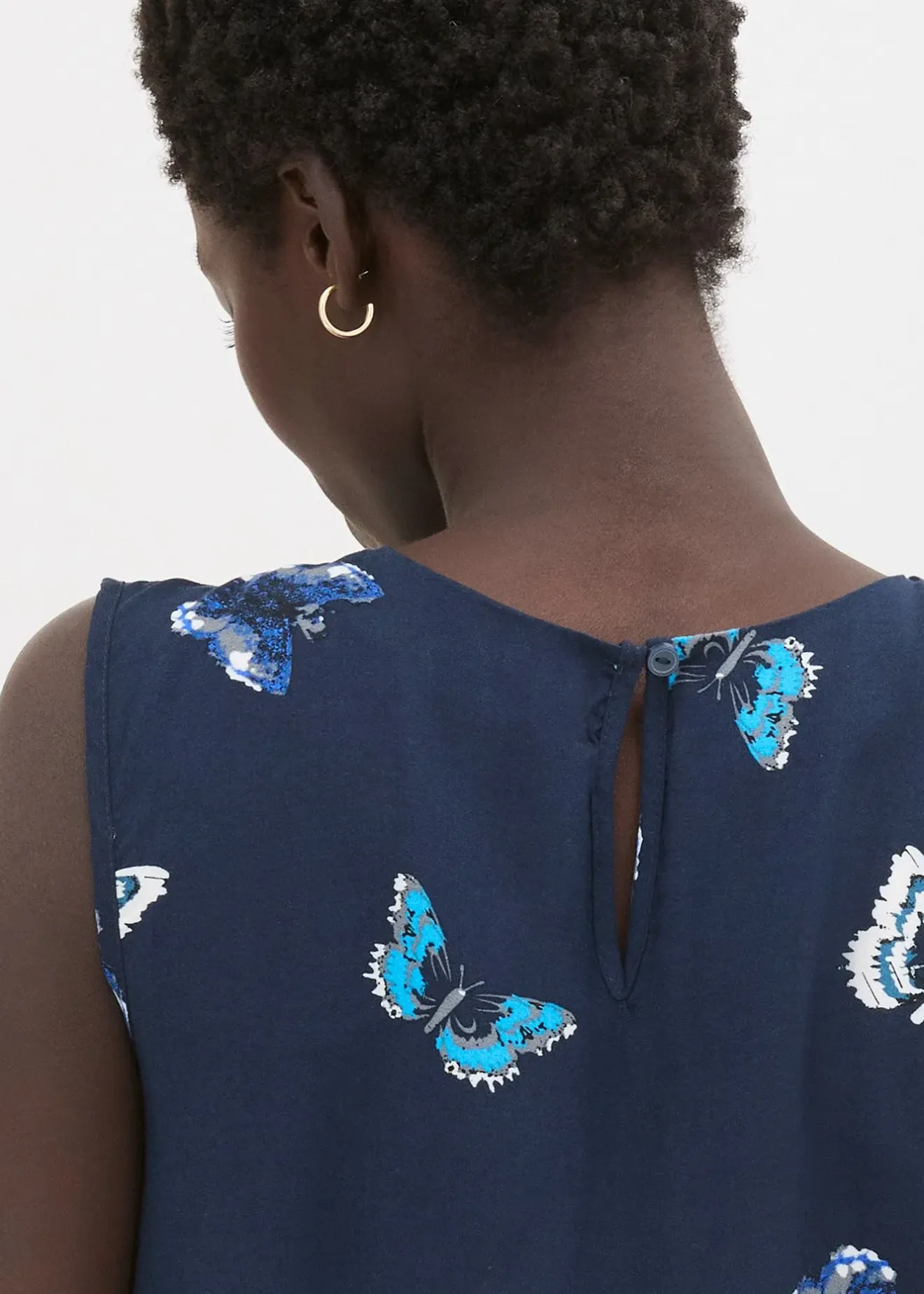 bonprix Blouse sans manches en viscose fluide|Femme Chemisiers|T-Shirts & Tops