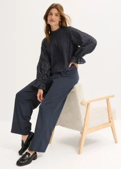 bonprix Blouse texturée|Femme Chemisiers