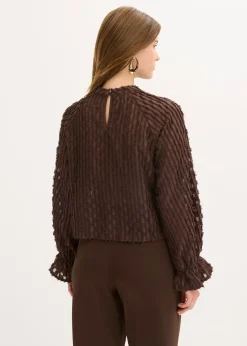 Femme bonprix Chemisiers|Blouse texturée