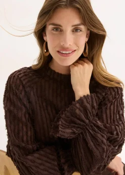 Femme bonprix Chemisiers|Blouse texturée