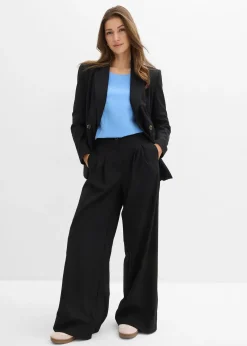 Femme bonprix Chemisiers|Blouse T-shirt fluide