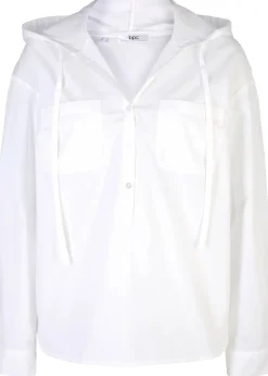 Femme bonprix Chemisiers|Blouse-tunique 100% coton