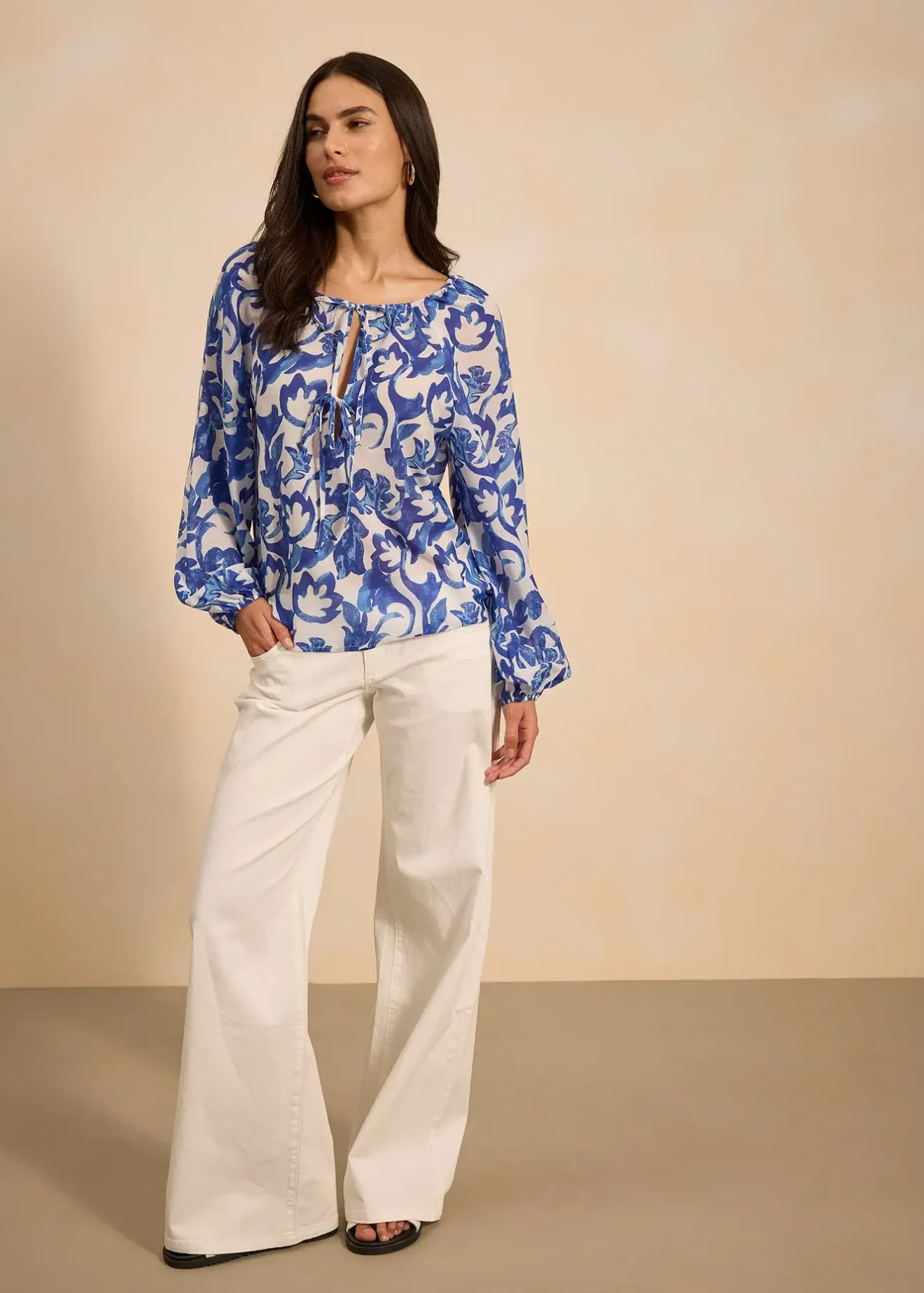 Femme bonprix Chemisiers|Blouse-tunique imprimée