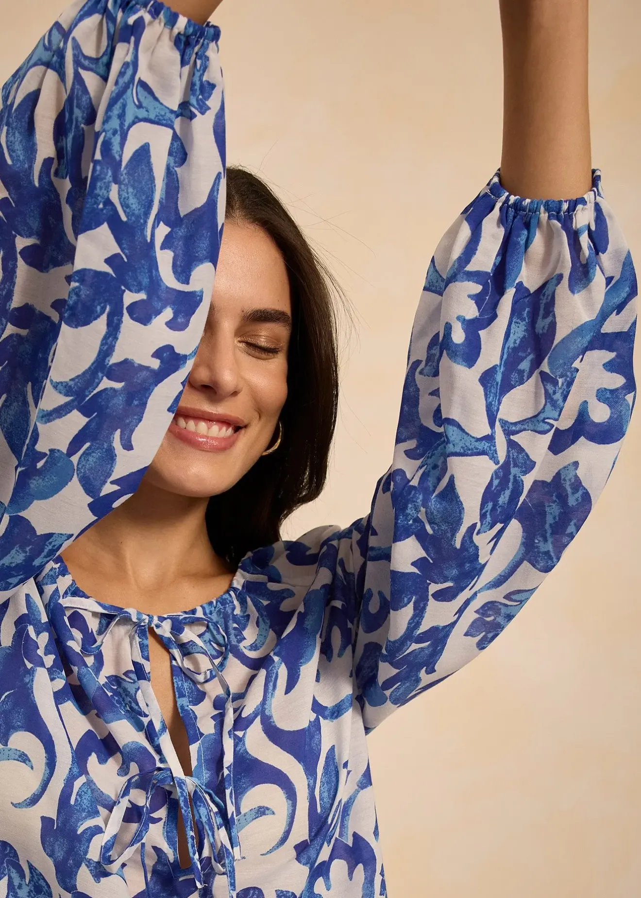 Femme bonprix Chemisiers|Blouse-tunique imprimée