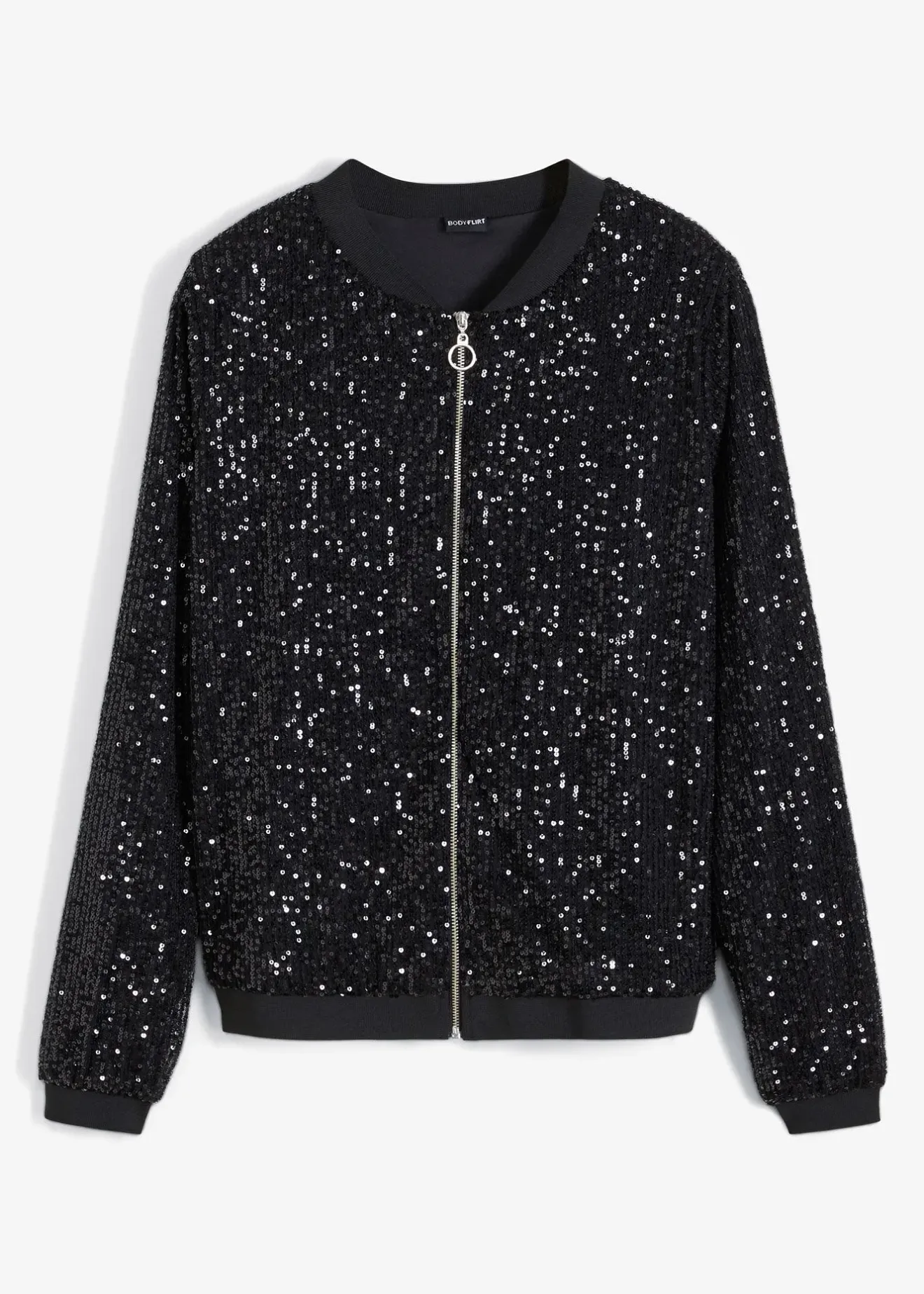 bonprix Blouson à sequins|Femme Vestes & Manteaux