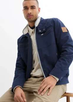 Homme bonprix Vestes|Blouson de mi-saison à col montant