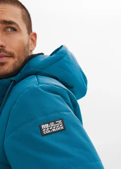 bonprix Blouson d’hiver matelassé à capuche|Homme Vestes