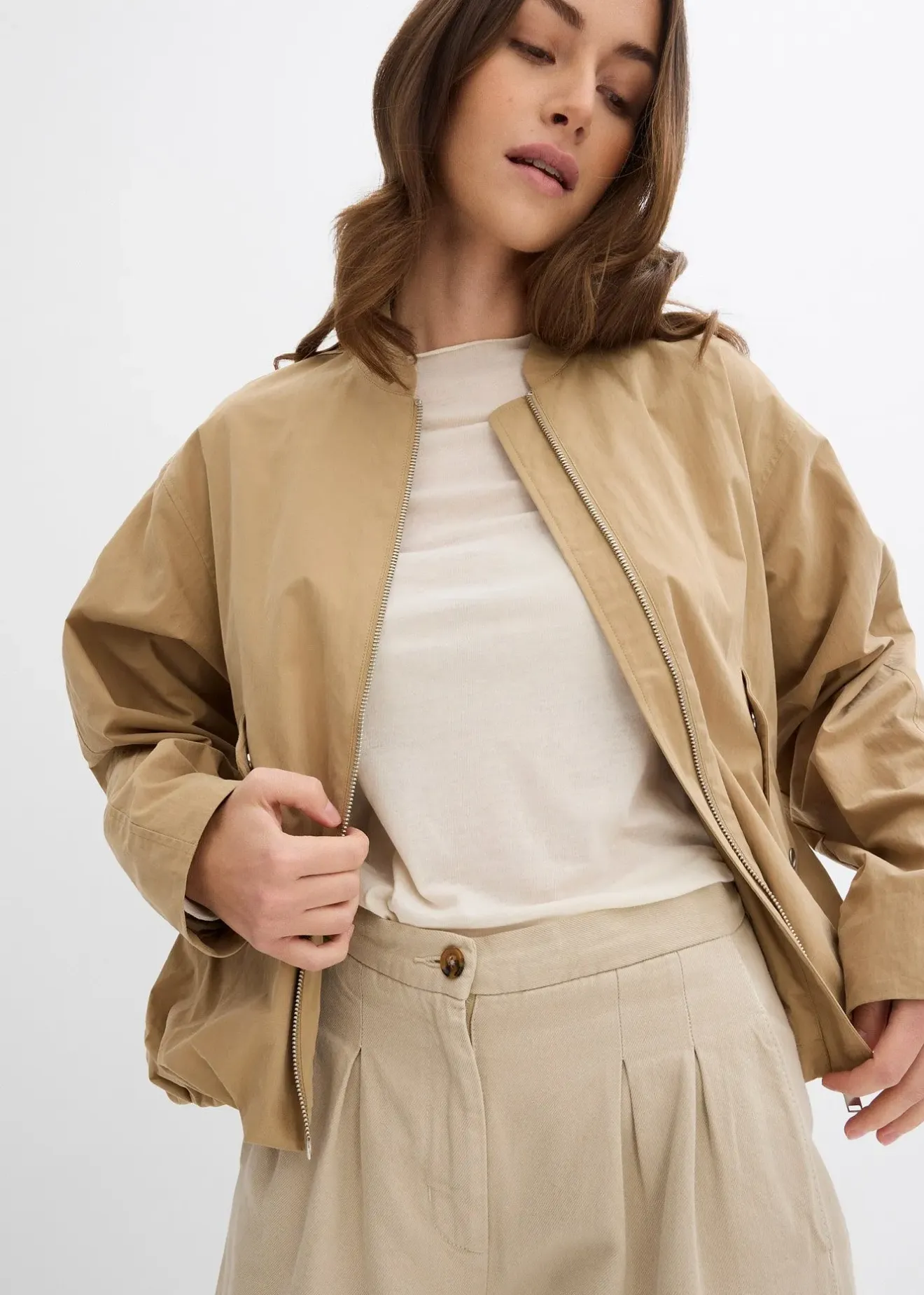 bonprix Blouson doux|Femme Vestes & Manteaux