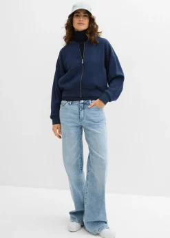 bonprix Blouson doux en sweat|Femme Vestes & Manteaux