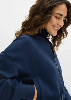 bonprix Blouson doux en sweat|Femme Vestes & Manteaux