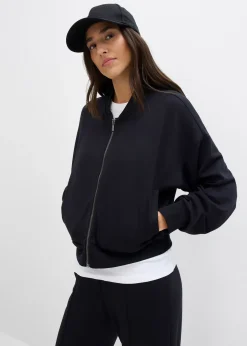 bonprix Blouson doux en sweat|Femme Vestes & Manteaux