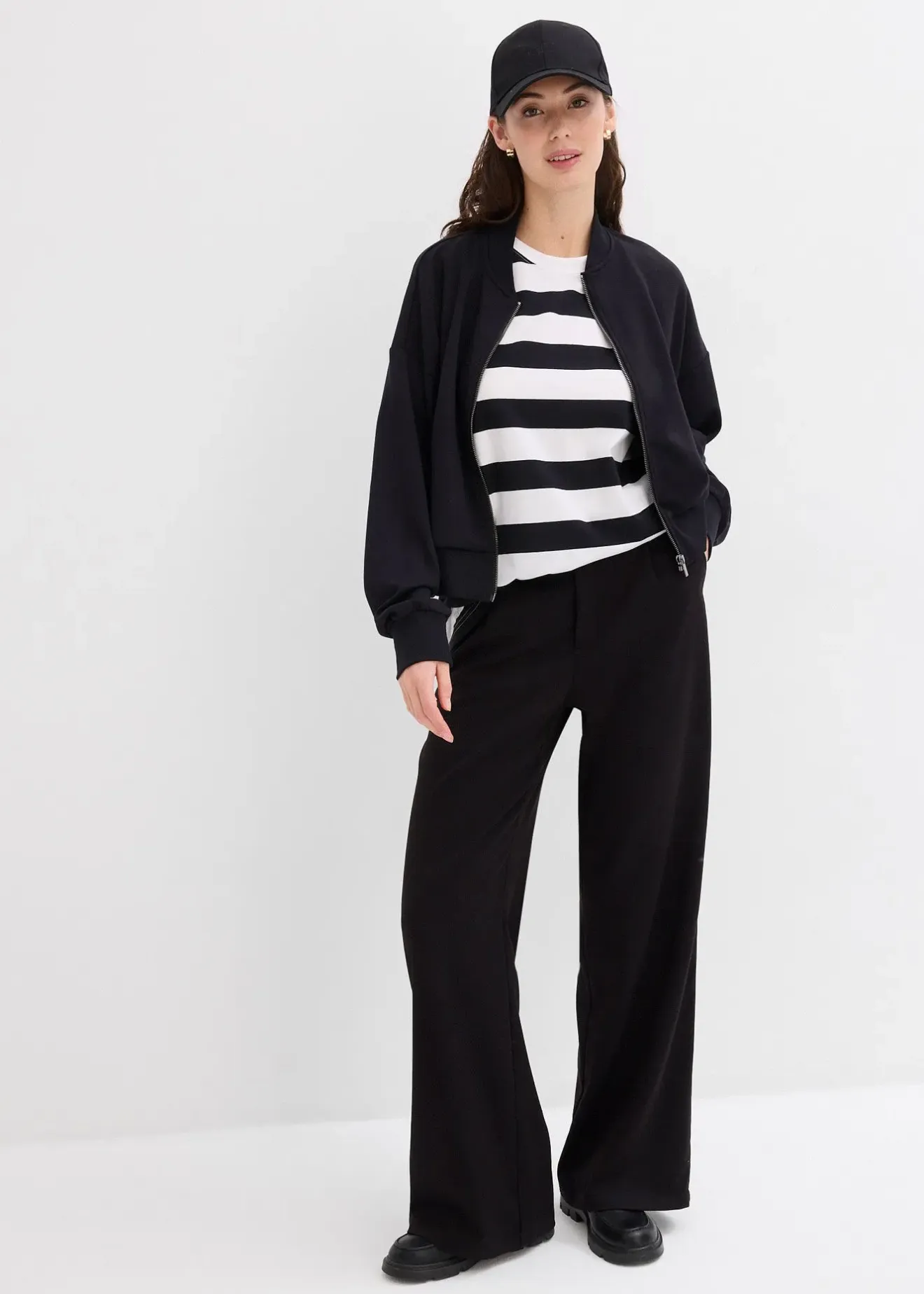 bonprix Blouson doux en sweat|Femme Vestes & Manteaux