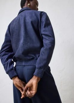 bonprix Blouson en cuir velours|Femme Premium|Vestes & Manteaux