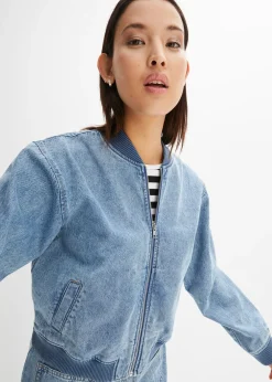 bonprix Blouson en jean|Femme Vestes & Manteaux