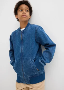 Enfant bonprix Vêtements Enfant|Garçons 9-16 Ans·Vestes Outdoor|Blouson en jean 100% coton