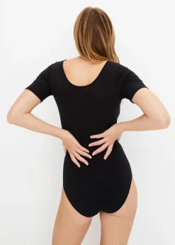 bonprix Body manches courtes en modal et dentelle|Femme Bodies