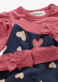 Enfant bonprix Vêtements Enfant|Coton Tout Doux|Body, pantalon, bandeau en coton (ens. 3 pces)