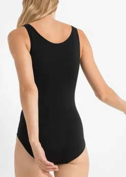 Femme bonprix Basiques|Bodies|Body sans armatures en coton