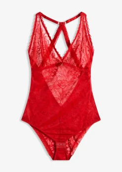 Femme bonprix Bodies|Dessous|Body sans armatures en dentelle