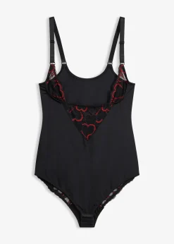 Femme bonprix Lingerie Sculptante|Body sculptant avec dentelle, maintien léger