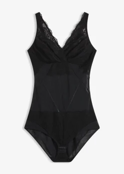 bonprix Body sculptant avec dentelle, maintien léger|Femme Bodies|Lingerie Sculptante