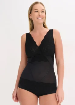 bonprix Body sculptant avec dentelle, maintien léger|Femme Bodies|Lingerie Sculptante