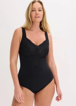 Femme bonprix Bodies|Lingerie Sculptante|Body sculptant sans armatures, maintien modéré