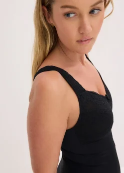 Femme bonprix Bodies|Lingerie Sculptante|Body sculptant sans armatures, maintien modéré