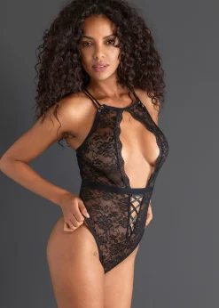 Femme bonprix Lingerie Érotique|Body string ouvert