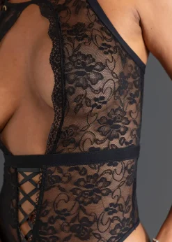 Femme bonprix Lingerie Érotique|Body string ouvert