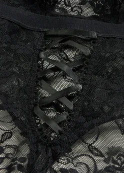 Femme bonprix Lingerie Érotique|Body string ouvert