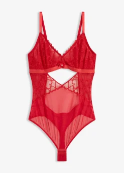 bonprix Body-string à dentelle cœurs|Femme Bodies|Dessous