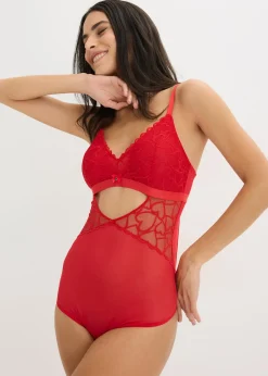 bonprix Body-string à dentelle cœurs|Femme Bodies|Dessous