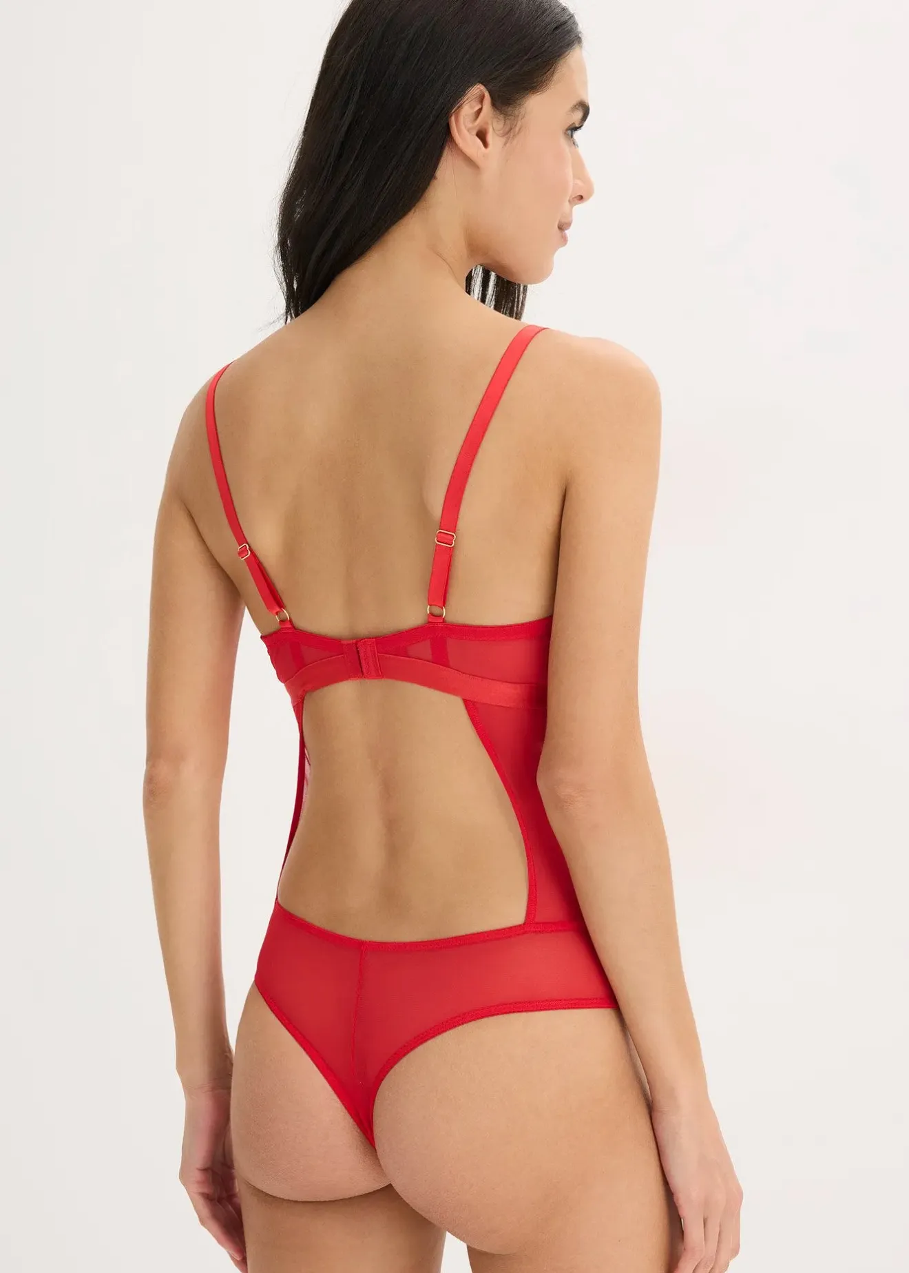 bonprix Body-string à dentelle cœurs|Femme Bodies|Dessous