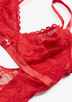 bonprix Body-string à dentelle cœurs|Femme Bodies|Dessous